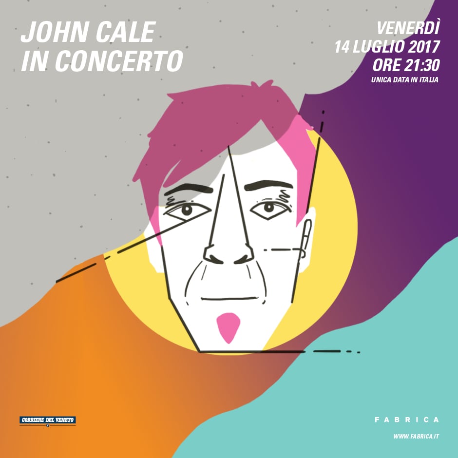 John Cale in concerto a Fabrica